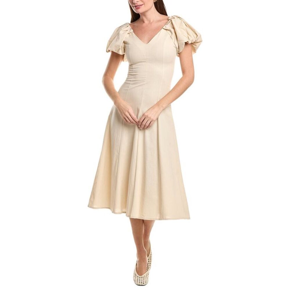 Ipponelli Womens Midi Dress, White